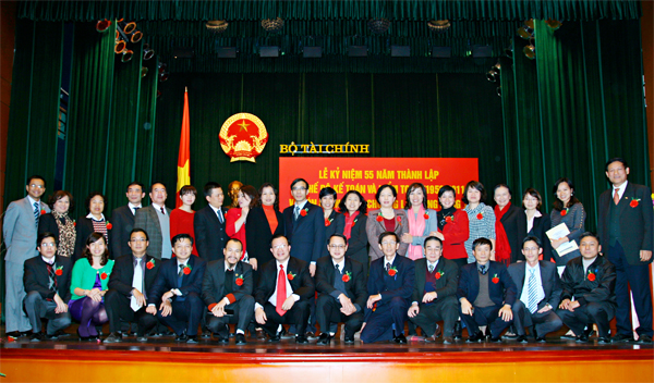 Chủ tịch HĐQT Lữ Thành Long tham dự  Lễ kỷ niệm 55 năm thành lập Vụ chế độ Kế toán và Kiểm toán