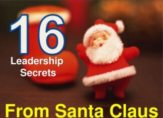Học bí quyết lãnh đạo như Ông già Noel