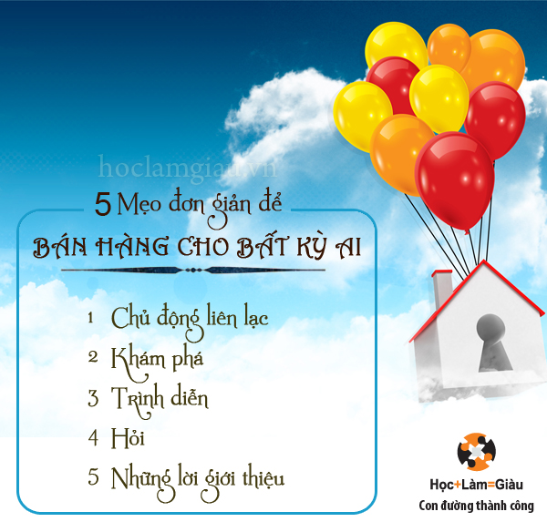 5 mẹo đơn giản để bán hàng cho bất kỳ ai