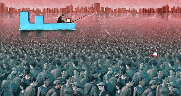 Bạn ở đâu trong những hình ảnh “giật mình” về sự lệ thuộc của con người vào Facebook?