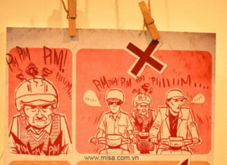 Văn hoá giao thông qua nét bút của tác giả bộ “Sát thủ đầu mưng mủ”