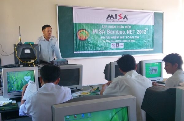 Tập huấn MISA Bamboo.NET 2012 tại huyện Sa Thầy, Kon Tum