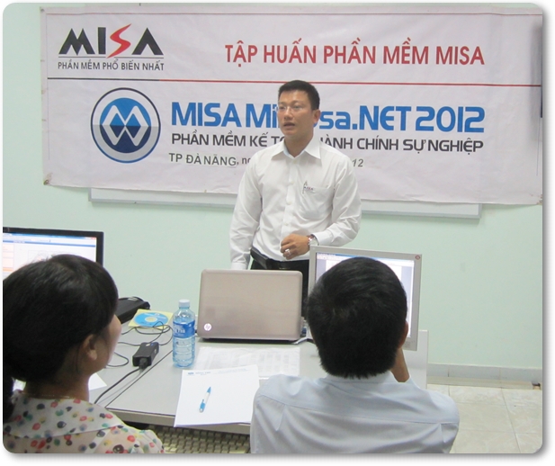 Tập huấn nâng cấp MISA Mimosa.NET 2012 cho Sở y tế Thừa thiên Huế
