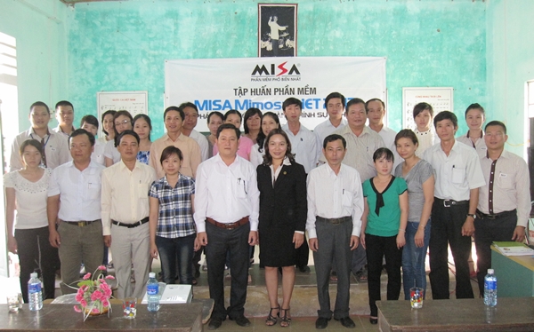MISA Đà Nẵng tập huấn phần mềm MISA Mimosa.NET 2012 tại Phú Vang