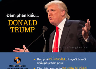 Đàm phán kiểu… Donald Trump