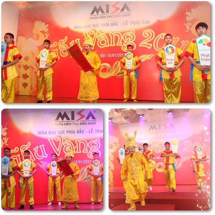 Hoành tráng Gala Gấu vàng MISA phía Bắc