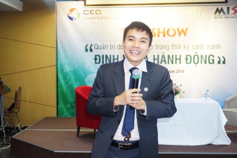 Gần 100 DN tới tham dự talk show với chủ đề: “Quản trị Doanh nghiệp trong thời kỳ cạnh tranh – Định vị và hành động” tại Hà Nội