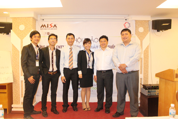 Hơn 50 doanh nghiệp về tham dự hội thảo MISA HRM.NET 2012 tại Tp.HCM