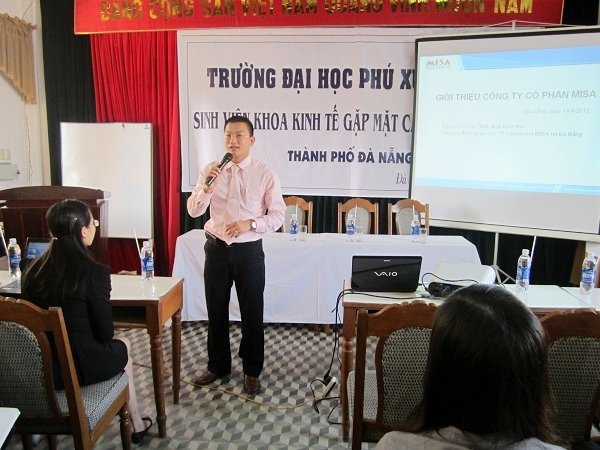 MISA Đà Nẵng giao lưu với sinh viên trường Đại học Phú Xuân