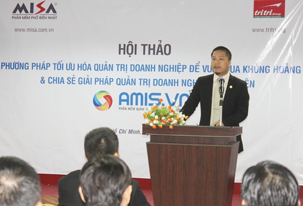 Hội thảo Hệ thống quản trị DN hợp nhất AMIS.VN đầu tiên tại Tp.HCM