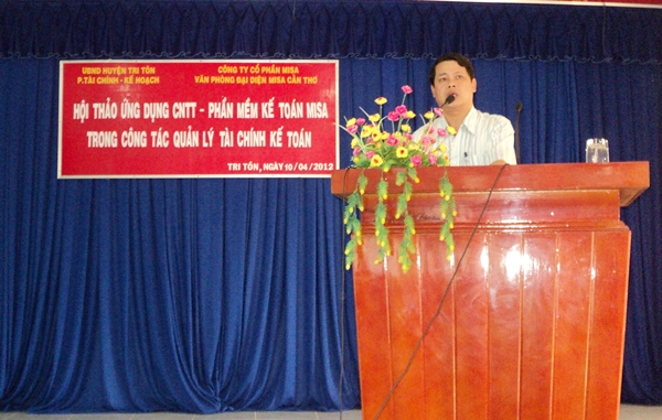 Hội thảo ứng dụng phần mềm MISA tại An Giang