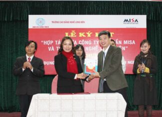 MISA ký kết hợp tác với trường Cao đẳng nghề Long Biên HN