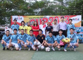 MISA tưng bừng khai mạc giải bóng đá MISA CUP 2013