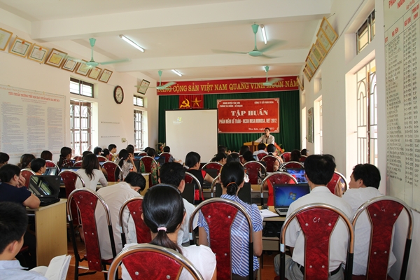 MISA Hà Nội tập huấn MISA Mimosa.NET 2012 tại Phú Thọ