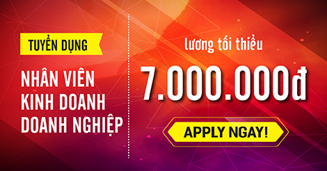 [HCM] Tuyển dụng Nhân viên kinh doanh phần mềm kế toán MISA