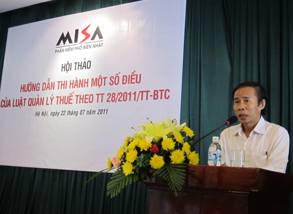 Hơn 100 doanh nghiệp đến tham dự hội thảo MISA SME.NET 2010 tại Hà Nội