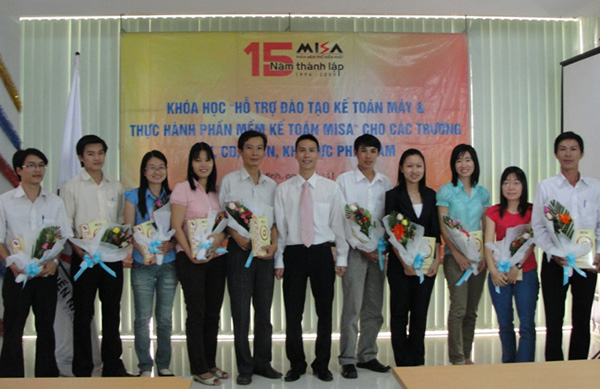 MISA Hồ Chí Minh tổ chức khóa học “Hỗ trợ đào tạo kế toán máy và Thực hành phần mềm kế toán MISA” lần thứ 5