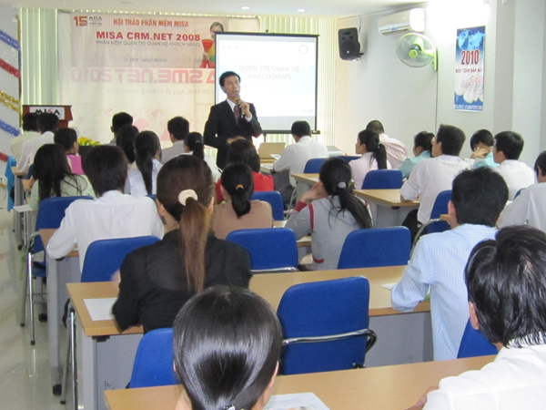 MISA HCM tổ chức hội thảo về phần mềm MISA CRM.NET 2008