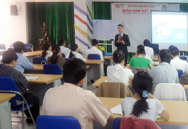 MISA HCM tổ chức hội thảo MISA CRM.NET 2008