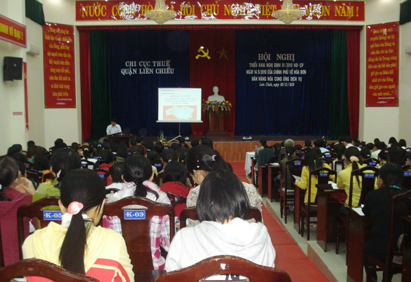 MISA Đà Nẵng tham gia hội nghị triển khai Nghị định 51 tại Q.Liên Chiểu, Tp.Đà Nẵng