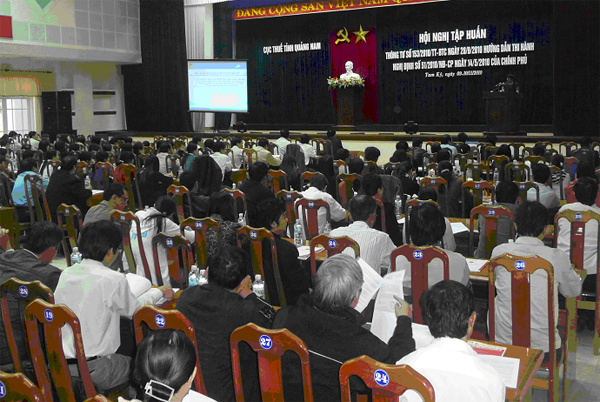 MISA Đà Nẵng tham gia hội nghị tập huấn Thông tư 153 tại tỉnh Quảng Nam