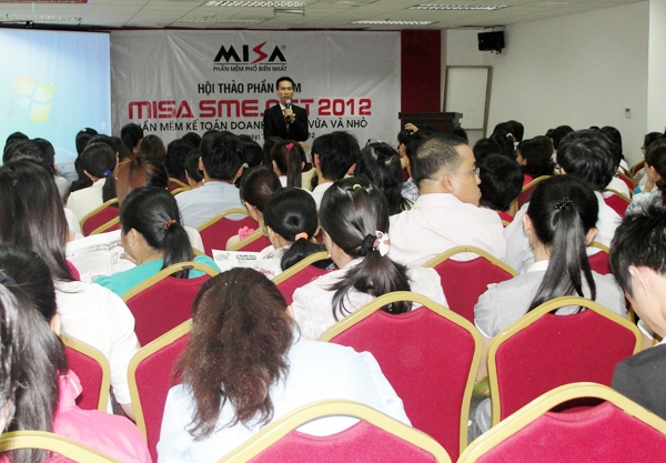 Hội thảo MISA SME.NET tại Tp.HCM có gần 150 doanh nghiệp tham dự