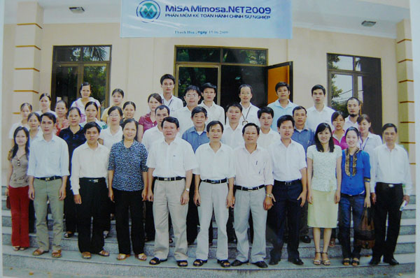 MISA Hà Nội tổ chức tập huấn MISA Mimosa.NET 2009 tại Thanh Hóa
