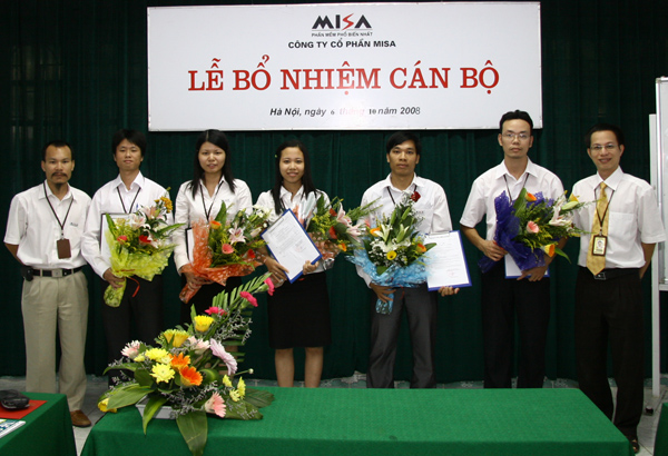 Trung tâm Phát triển phần mềm bổ nhiệm cán bộ mới