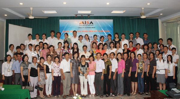 MISA Hà Nội tổ chức khóa tập huấn MISA Mimosa.NET 2009
