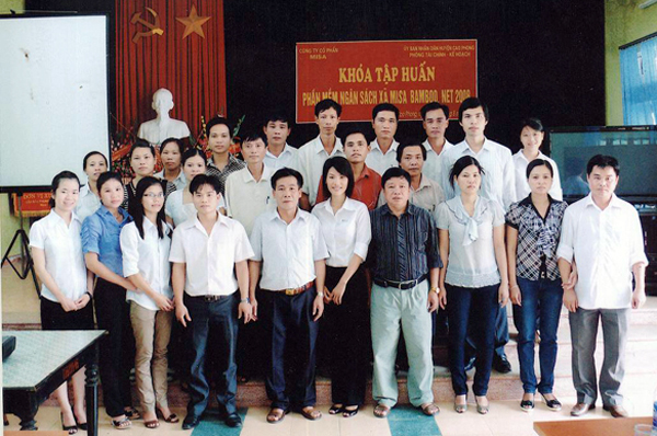 MISA Hà Nội tập huấn MISA BamBoo.NET 2008 tại Cao Phong, Hòa Bình