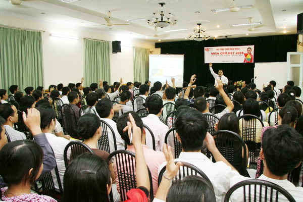 MISA Hà Nội tổ chức thành công hội thảo MISA CRM.NET 2008