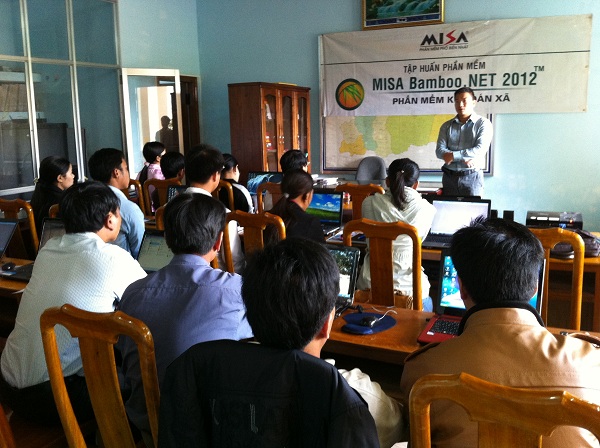 VP Đà Nẵng tổ chức tập huấn MISA Bamboo.NET 2012 tại Quảng Nam