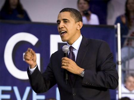 Sử dụng tài diễn thuyết của Obama để  truyền cảm hứng cho nhân viên
