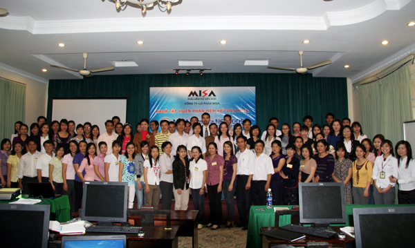 MISA tổ chức khóa tập huấn toàn quốc phần mềm MISA Mimosa.NET 2009 tại Hà Nội