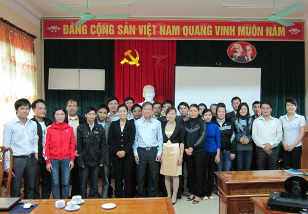 MISA Hà Nội tập huấn MISA Bamboo.NET 2008 tại Lộc Hà, Hà Tĩnh