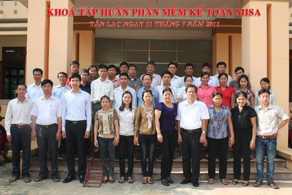 MISA Hà Nội tập huấn MISA Bamboo.NET 2008 tại Hòa Bình
