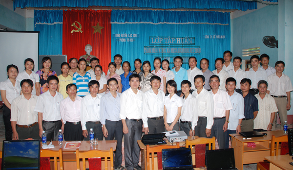 MISA Hà Nội tập huấn MISA Bamboo.NET 2008 tại Yên Thủy và Lạc Sơn, Hòa Bình