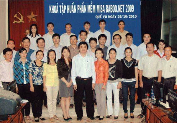 MISA Hà Nội tập huấn MISA Bamboo.NET 2008 tại Quế Võ, Bắc Ninh