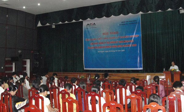 MISA Hồ Chí Minh tổ chức hội thảo Ứng dụng CNTT vào quản lý doanh nghiệp