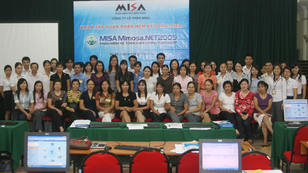 MISA Hà Nội tổ chức tập huấn toàn quốc phần mềm kế toán MISA Mimosa.NET 2009