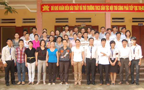 MISA Hà Nội tập huấn phần mềm tại Mường Lát – Thanh Hóa