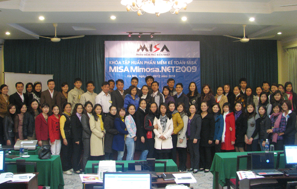 MISA Hà Nội khai mạc khóa tập huấn MISA Mimosa.NET 2009 tại Hà Nội