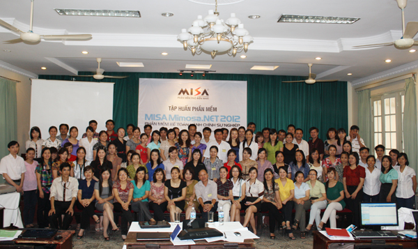 Tập huấn phần mềm MISA Mimosa.NET 2012 tại Hà Nội