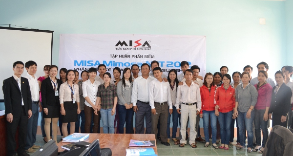 MISA BMT chuyển giao đào tạo PM kế toán HCSN ở IaPa, Gia Lai
