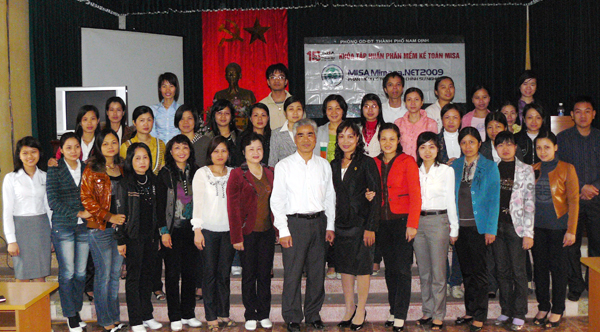 MISA Hà Nội tổ chức tập huấn phần mềm MISA Mimosa.NET 2009 tại Nam Định