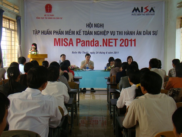 MISA BMT tổ chức tập huấn MISAPanda.NET 2011 tại Buôn Ma Thuột