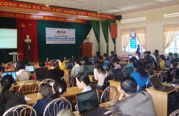 Triển khai PM MISA Mimosa.NET 2012 tại TX Buôn Hồ