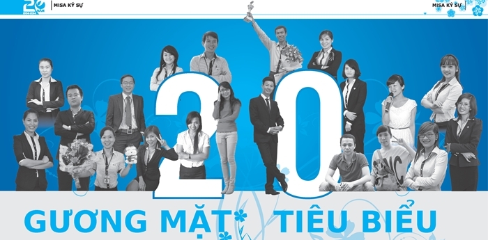 20 gương mặt tiêu biểu  MISA năm 2013