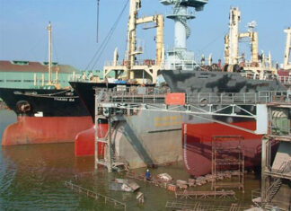 “Bẻ lái” công nghiệp đóng tàu