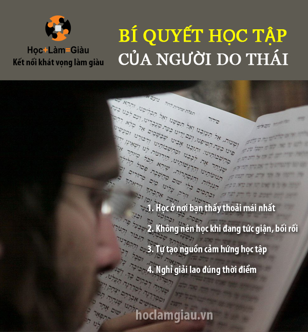 Bí quyết học tập của người Do Thái